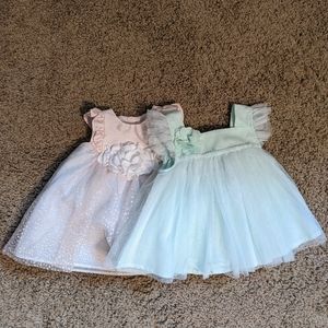 NB-3mo Baby Girl Dresses